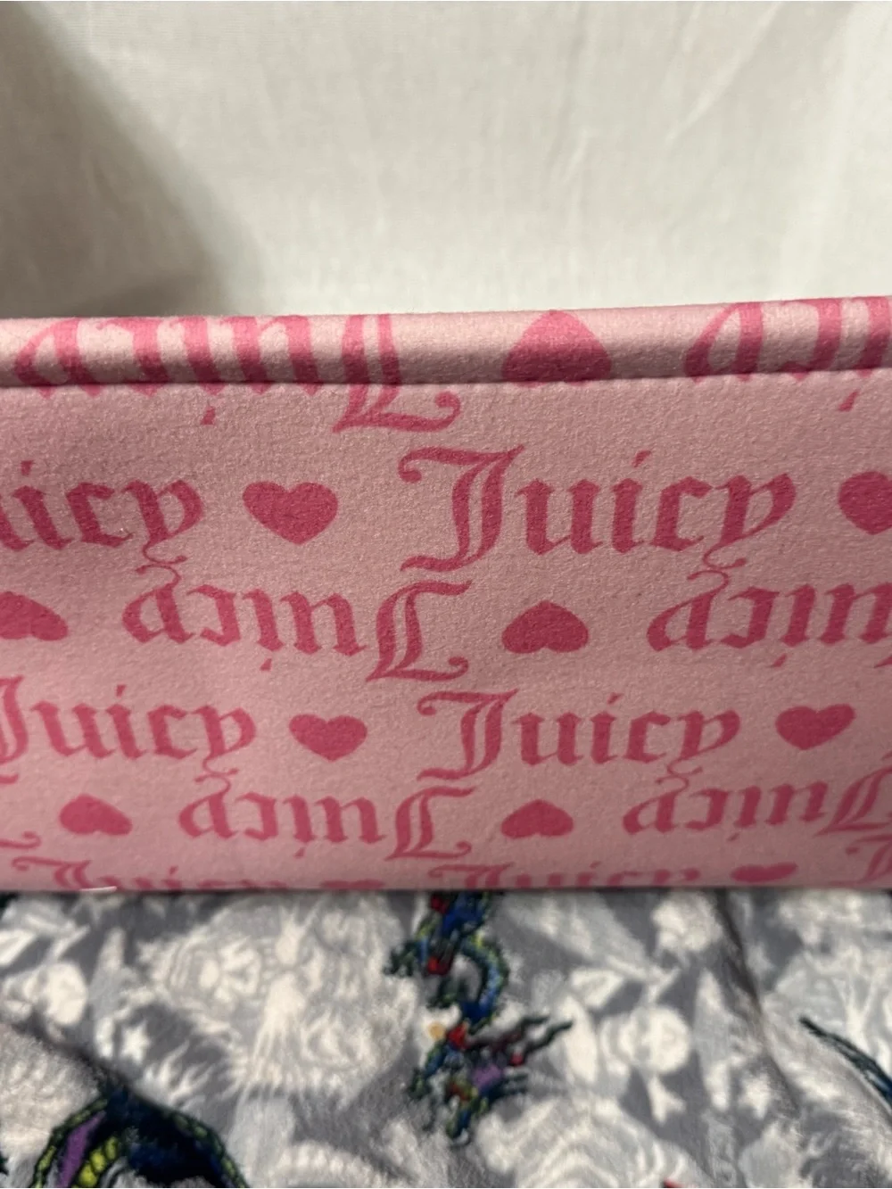 Juicy Couture Pink Heart Basket